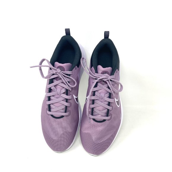 💖MEGA SALE💖Nike Downshifter 12   Purple Black White Women's  Mesh DD9294 500 - Picture 6 of 9
